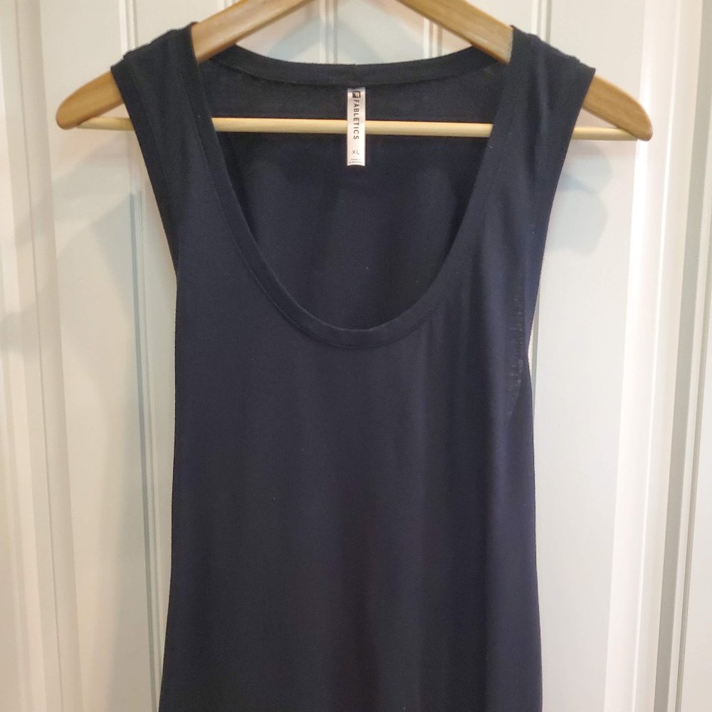 Fabletics Athletic Open Back Tank Top